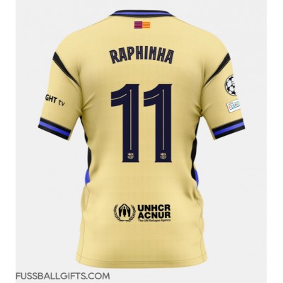 Barcelona Raphinha Belloli #11 Fußballbekleidung Auswärtstrikot 2025-26 Kurzarm Barcelona Raphinha Belloli #11 Fußballbekleidung Auswärtstrikot 2025-26 Kurzarm